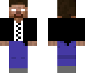 herobrine in tuxedo
