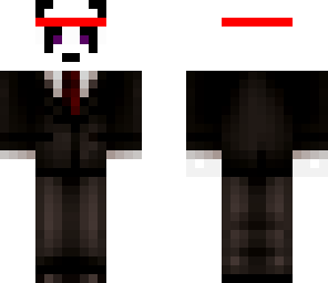 ninja panda in suit