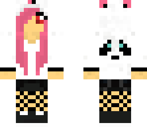 pink panda girl 2