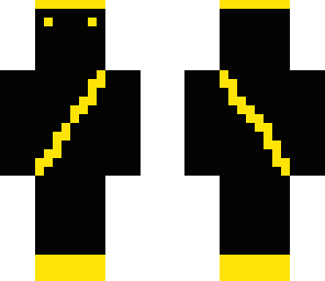 black and yellow ninja