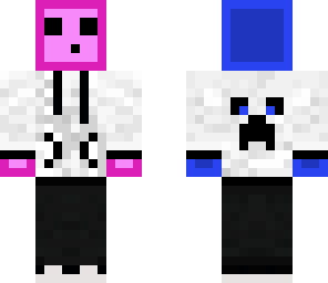 pink and blue slime