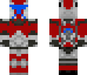 star wars red cloe commando