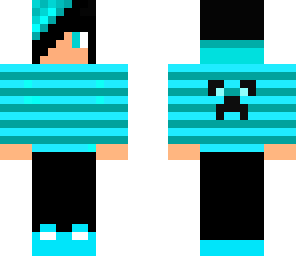 cool boy cyan
