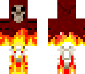 fire skeleton