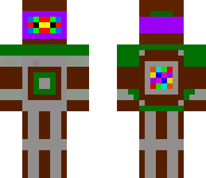 wooden robot