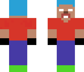 weird bucktooth herobrine