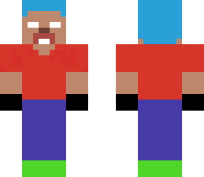 weird bucktooth herobrine