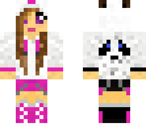 pink panda girl