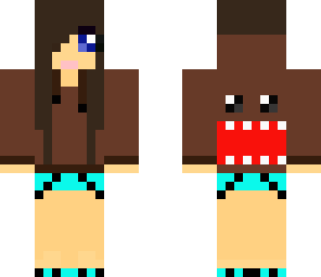 brown hair domo girl fixed