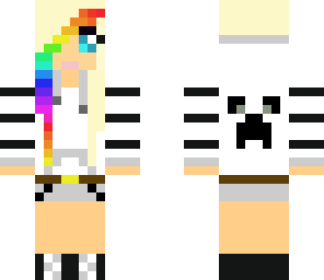 rainbow girl