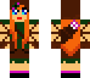fiery hunter girl