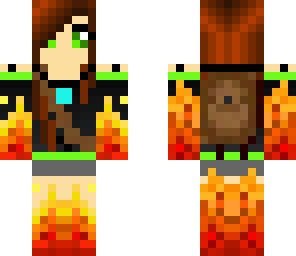 flamining girl