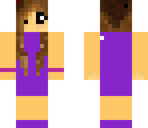 purple party dress