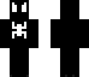 black spiderman made by yourpoop