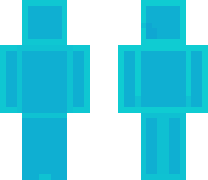 diamond block person