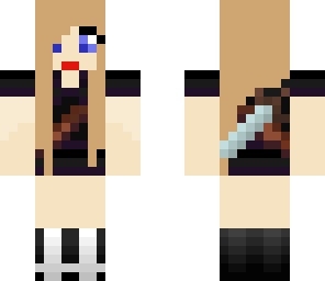assassin girl with no hair dye