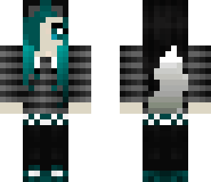 cute wolf emo chick