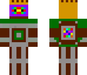 king wooden robot 2