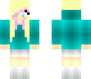 blue girl