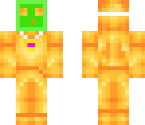 butter steve with slime mask