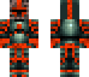 red combat knight