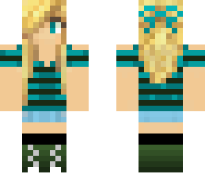 blue blond
