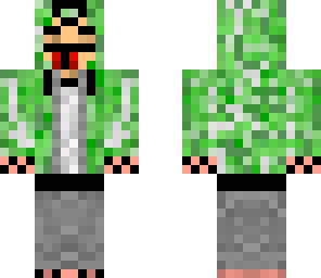 derpy asian guy with pig power and creeper