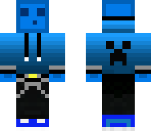 blue teenage slime