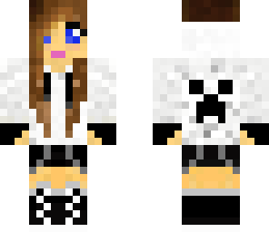 creeper hoodie girl