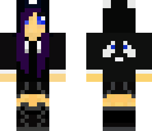 goth panda girl