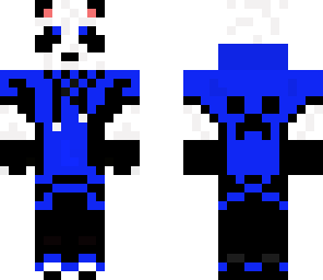 blue panda