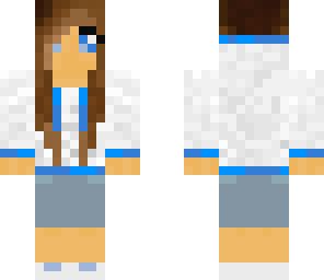 blue girl