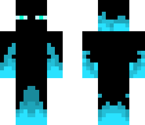 blue toxic enderman
