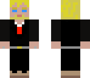 blonde security man