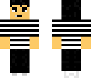 my minecraft skin              white shirt