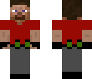 red gas mask steve