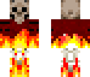 flame skeleton