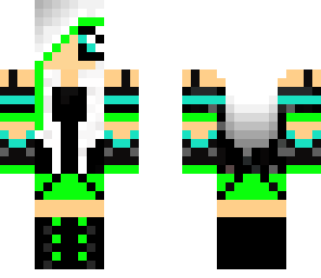 green dj girl