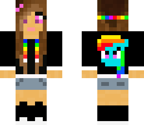 rainbow dash girl