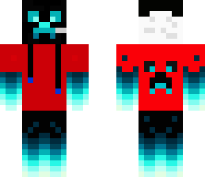 blue creeper with red shirt