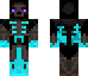 light blue skeleton