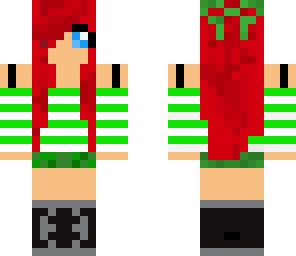 green and red