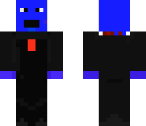 blue man