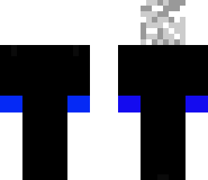 blue man