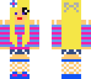 pretty girl with bow by emily206