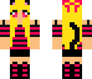 pink cat girl
