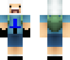 finn with  gloves