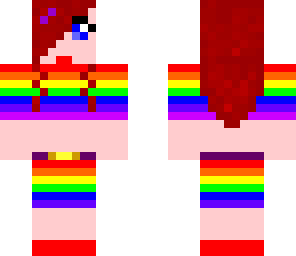cute rainbow suit