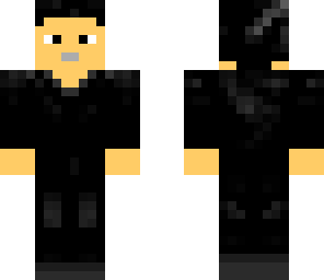 black clothes guy