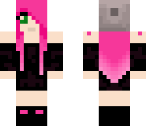 pink girl in hat